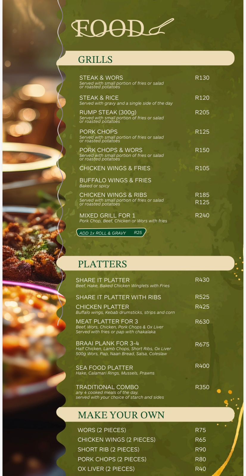 Food Platters Make Your Own 2026